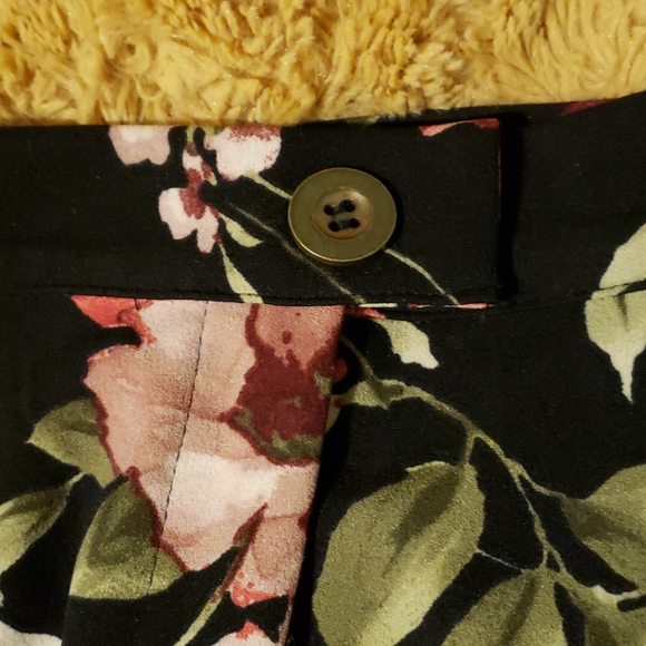 Floral slim cigarette pants - Picture 2 of 5